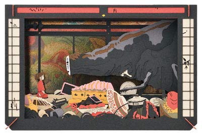 ENSKY Paper Theater Pt-L04 Studio Ghibli Spirited Away After Feast