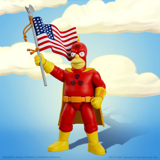 Simpsons Ultimates W4 Radioactive Man Action Figure