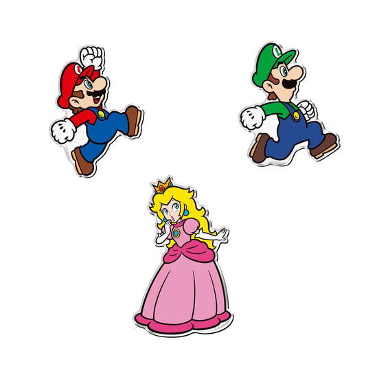 Bandai Super Mario Chara Magnets 14Pc Japan Candy Toy Chewing Gum