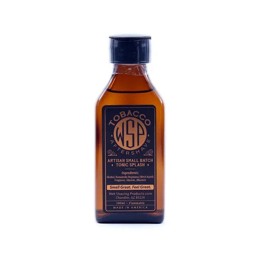 Tobacco Aftershave Splash - by Wet Shaving Products