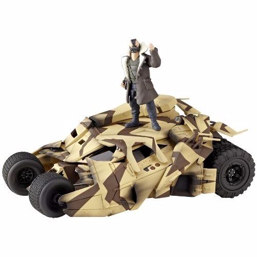 Tokusatsu Revoltech No.047 The Dark Knight Trilogy Batmobile Tunbler Cannon