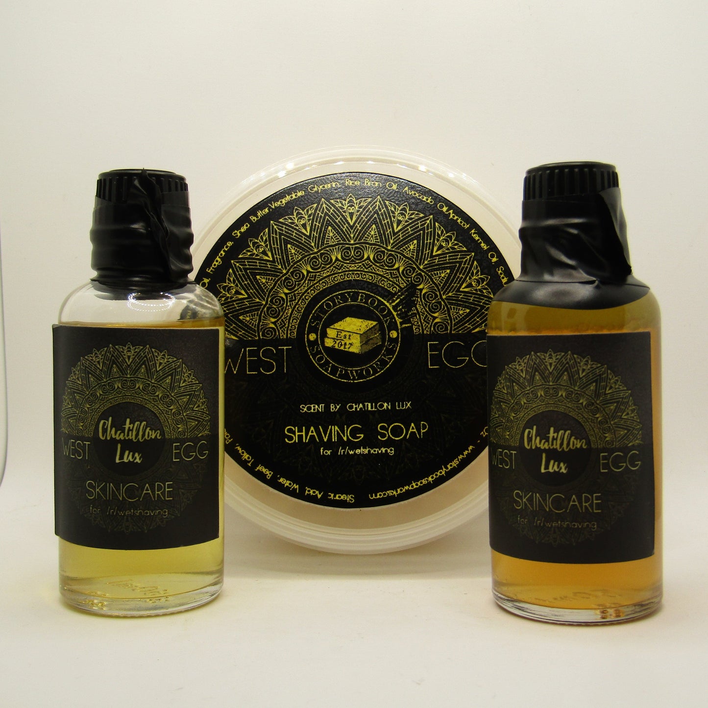 West Egg Shaving Soap and 2X Splashes - by Storybook Soapworks (Pre-Owned)