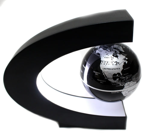 AZ Trading & Import TG00C Black Silver C Shape Magnetic Levitation Flo