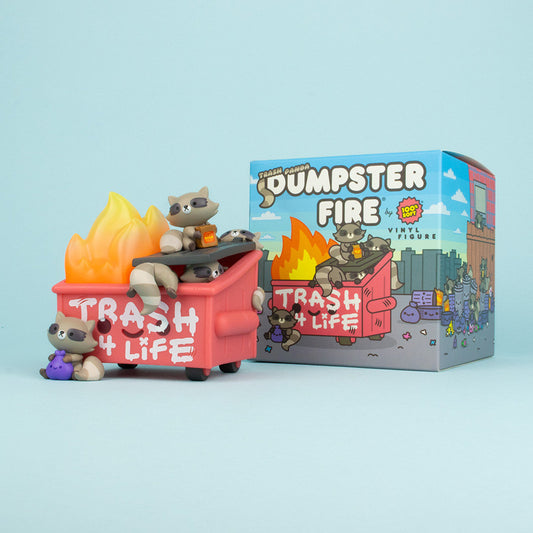 100% SOFT DUMPSTER FIRE TRASH PANDA IN STOCK