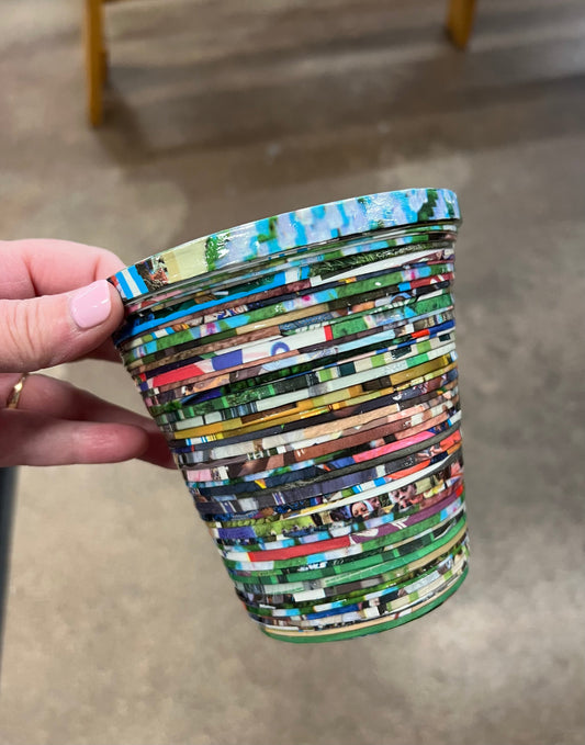 Recycled Paper Planter - FMSCMarketplace.org