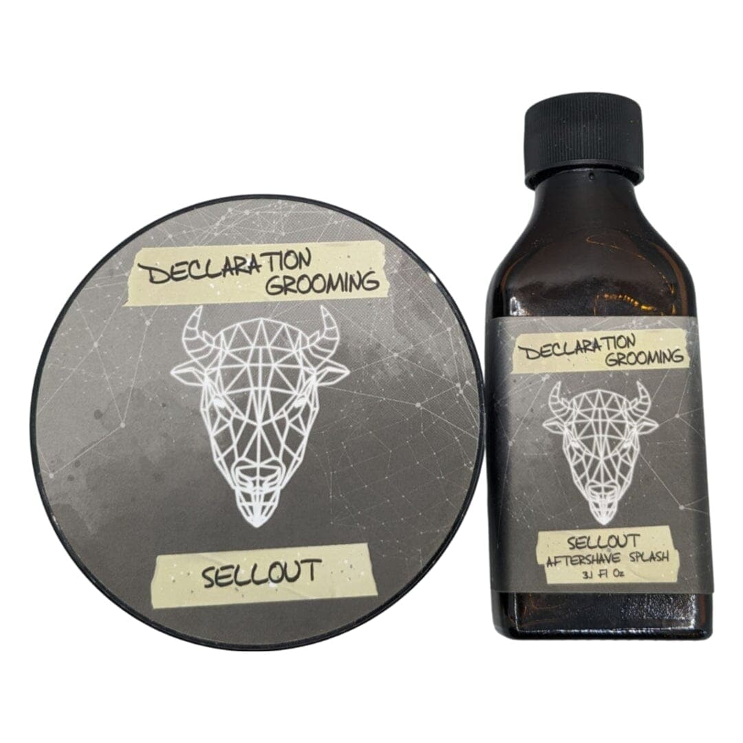 Sellout Shaving Soap (Milksteak) and Splash - by Declaration Grooming (Pre-Owned)