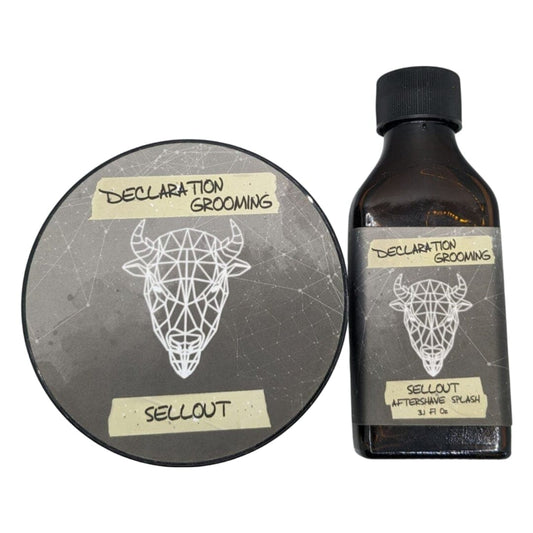 Sellout Shaving Soap (Milksteak) and Splash - by Declaration Grooming (Pre-Owned)
