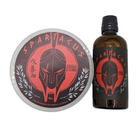 Spartacus Shaving Soap and Aftershave Splash - by Ariana and Evans (Pre-Owned)