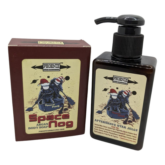Space Nog Aftershave Star Jelly and Argan Body Soap - by Phoenix Artisan Accoutrements (Pre-Owned)