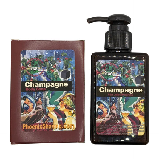 Champagne Star Jelly Aftershave and Body Soap- by Phoenix Artisan Accoutrements (Pre-Owned)
