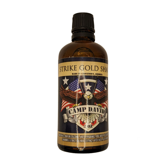 Camp David Aftershave Splash - by Strike Gold Shave (Pre-Owned)