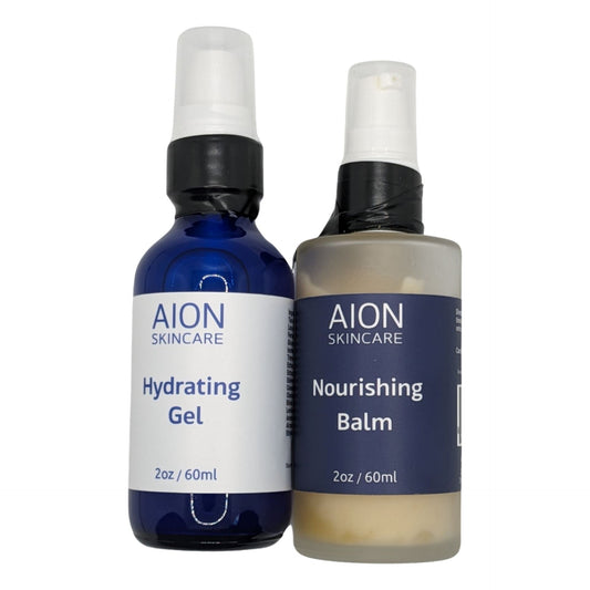 Hydrating Gel and Nourishing Balm - by Aion Skincare (Pre-Owned)